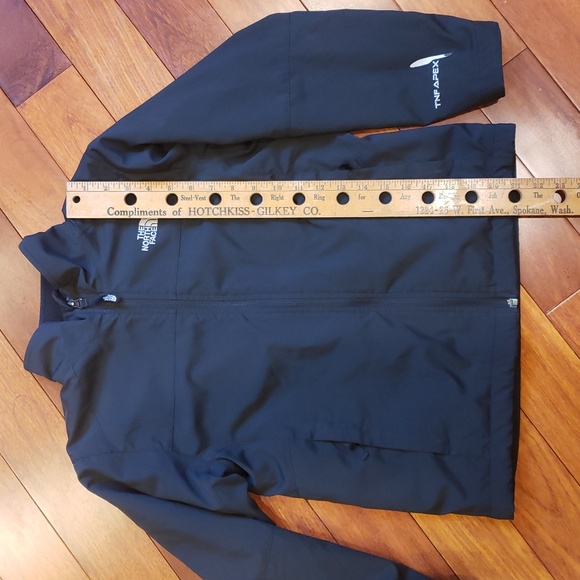 The North Face Girl's Large Rain Resistant Jacket Full Zip Black. - Picture 4 of 10